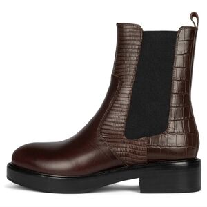 NEW Jeffrey Campbell Edmond High Top Western Womens Leather Booties shoes